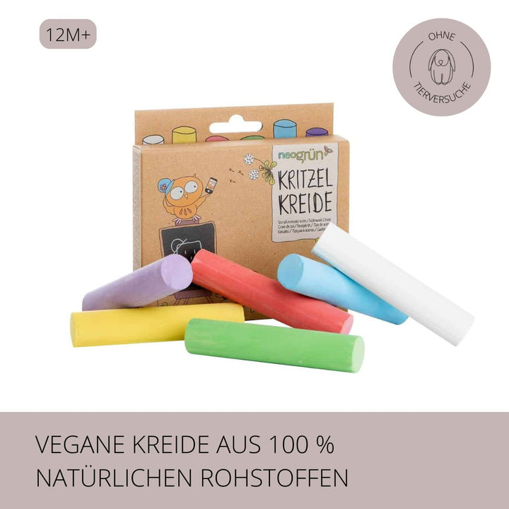 Neogrün Kritzelkreide 6er Set